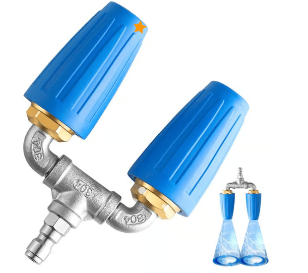 š„Dual Turbo Nozzle Pressure Washer
