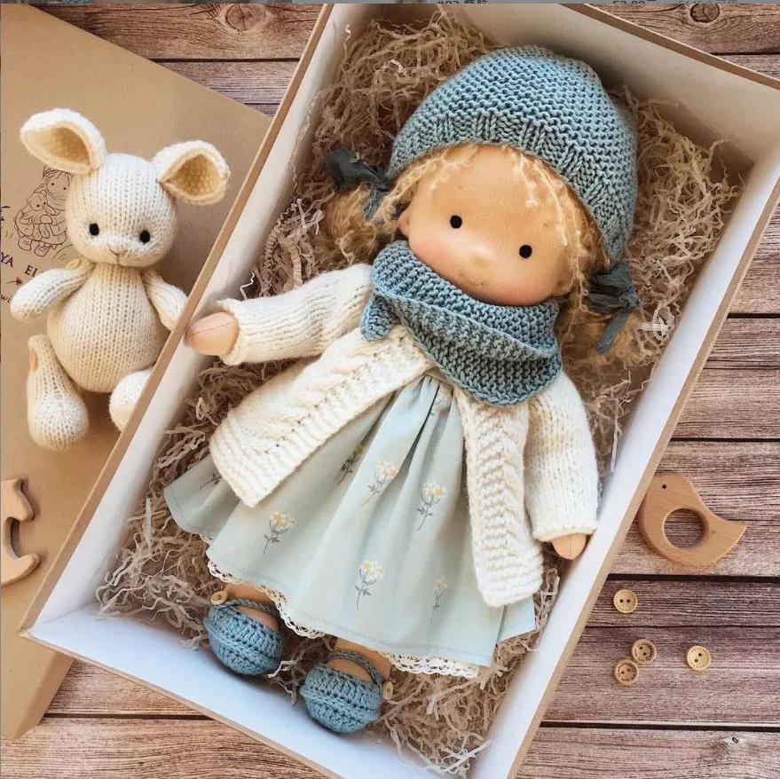 🎁🎁The Best Gift for Kids-Handmade Waldorf Doll👧(Buy 2 Free Shipping!)