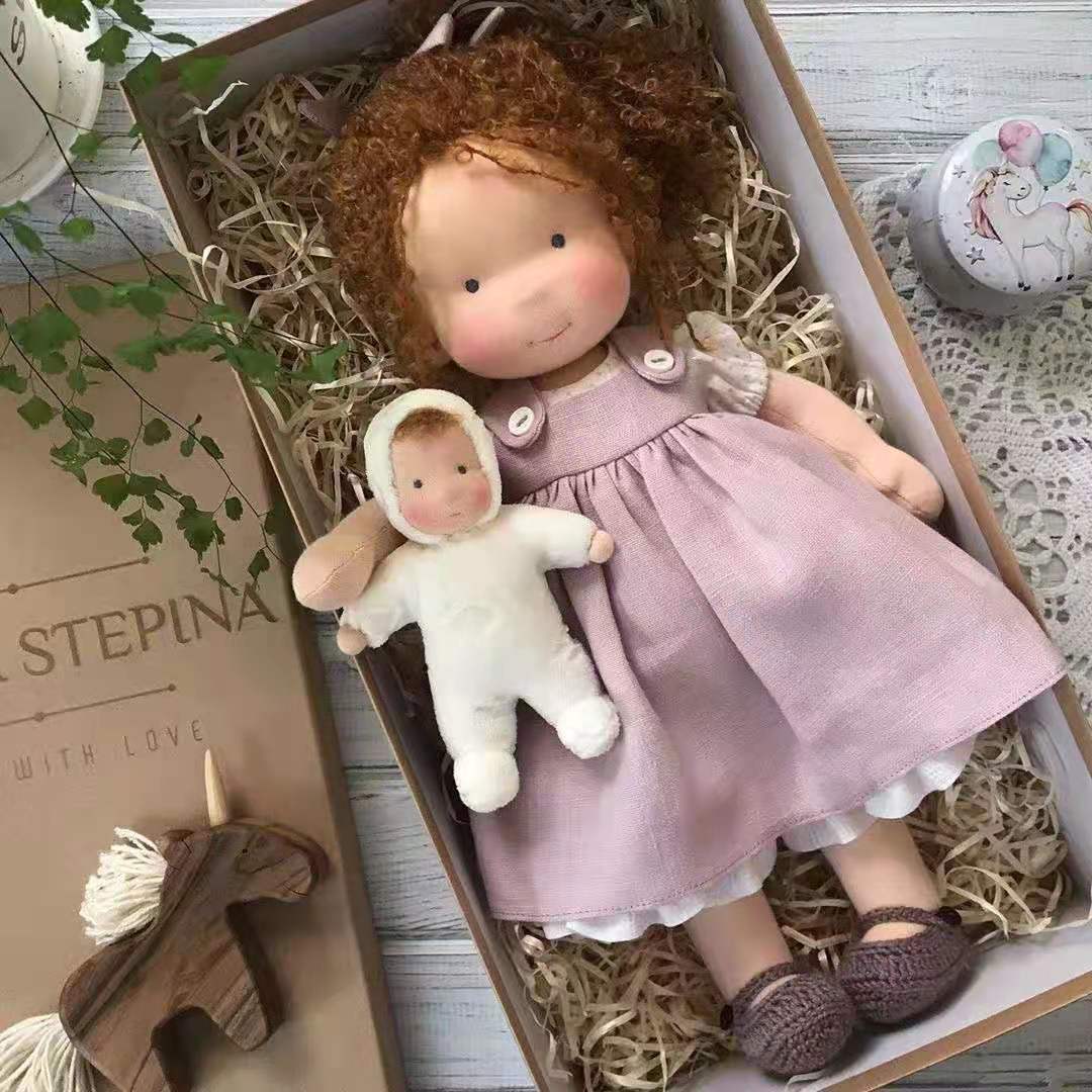 🎁🎁The Best Gift for Kids-Handmade Waldorf Doll👧(Buy 2 Free Shipping!)