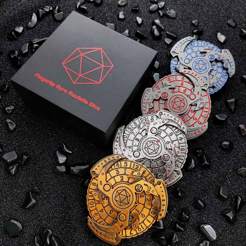 š„š„LAST Sale 70% OFF--Dungeons and Dragons Metal Dice Spinnerļ¼BUY 2 FREE SHIPPING)