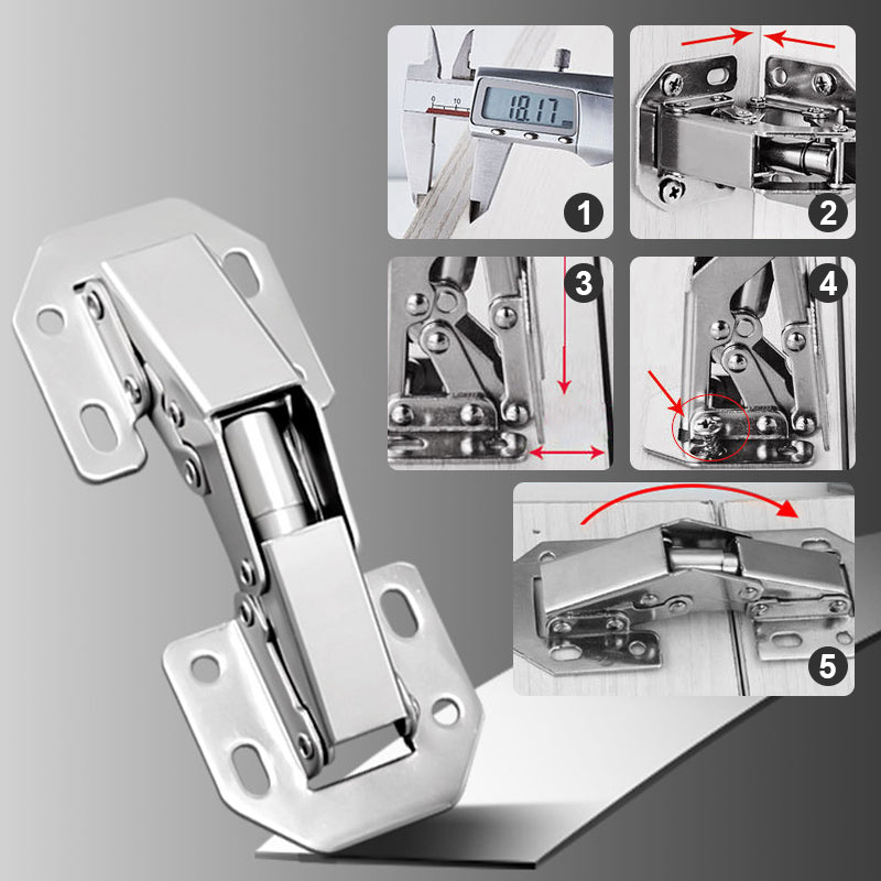 š„Cabinet Hinges - Easy Installation of Bridge Door Hinges