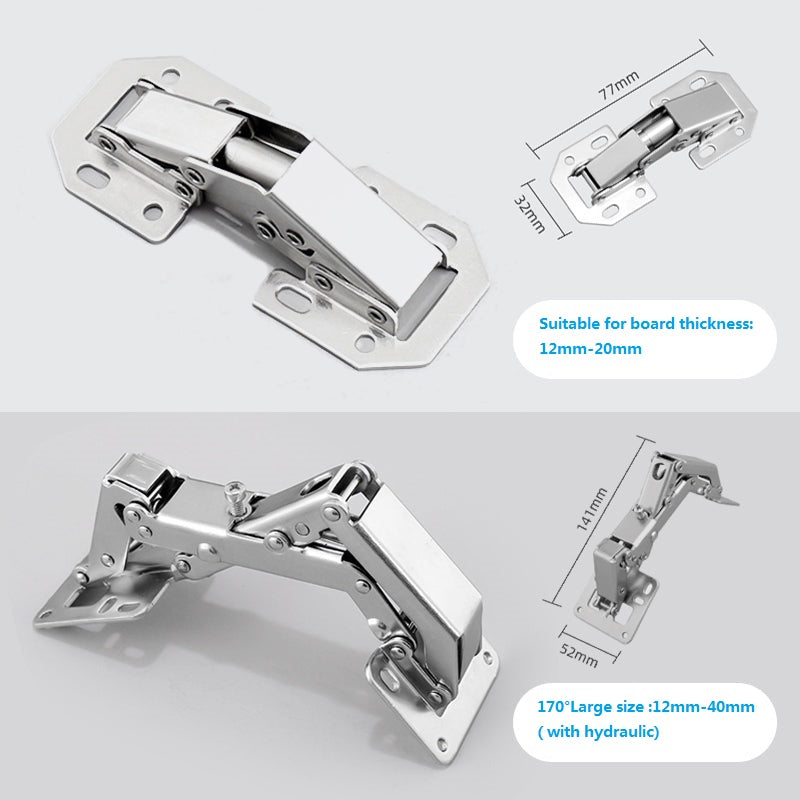 š„Cabinet Hinges - Easy Installation of Bridge Door Hinges