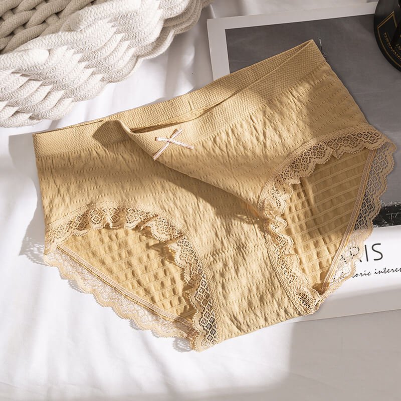 👙✨Buy 1 get 2 free (3PCS)💎Graphene Cotton Antibacterial Seamless Sexy Underwear