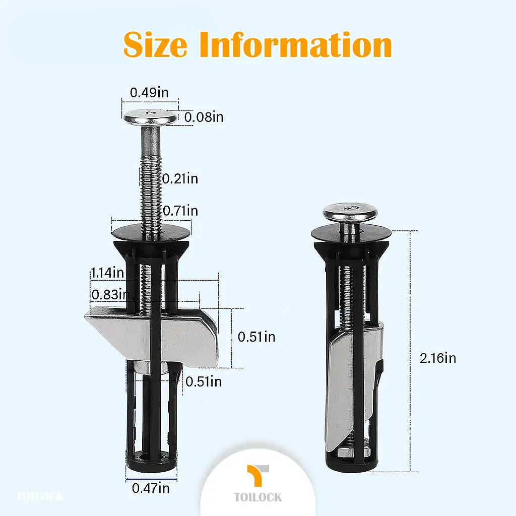 1+1 FREE– Secure Your Toilet Seat for Quiet, Wobble-Free Comfort