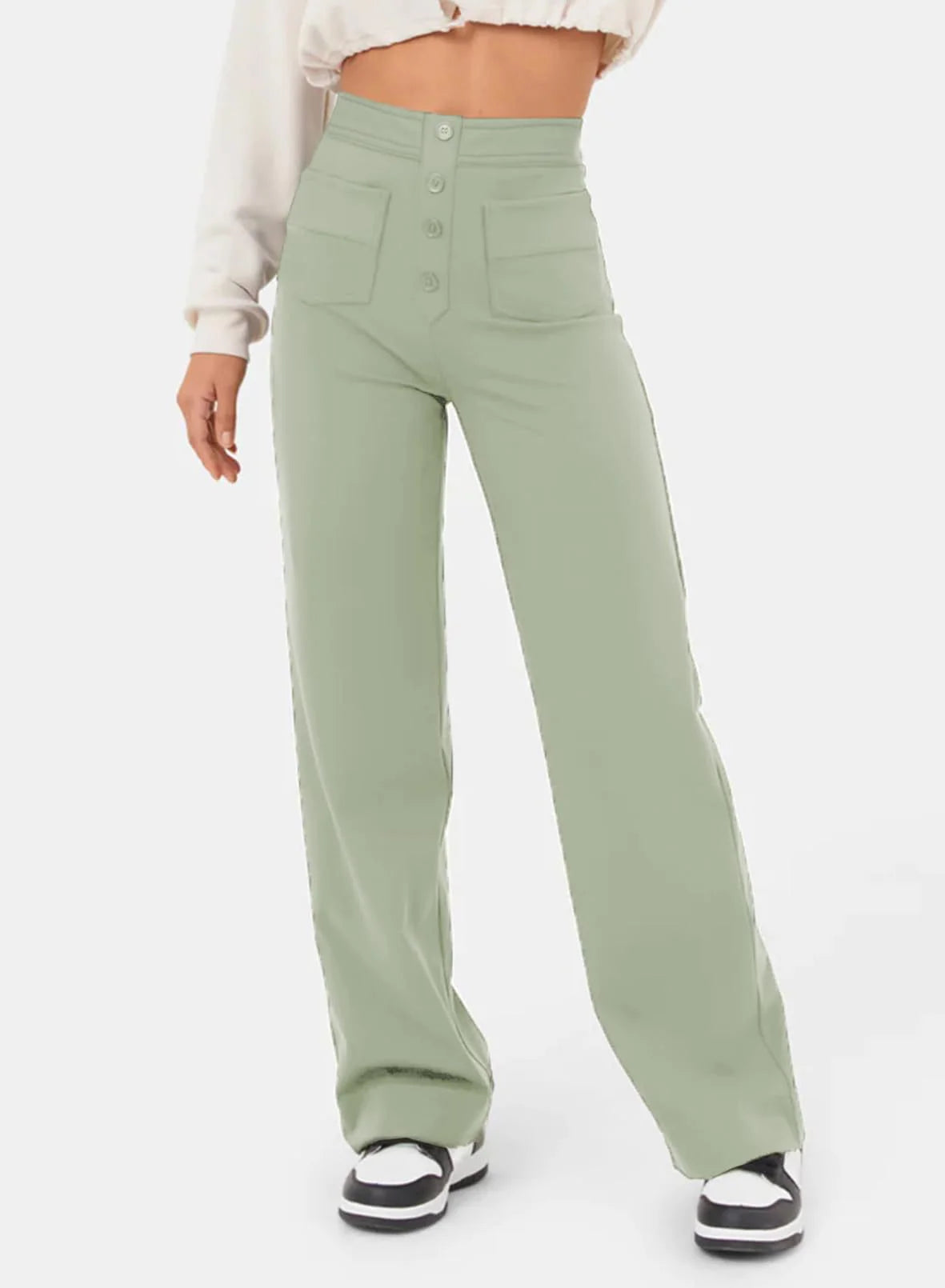 š„BIG SALEš„- Multi Pocket High Elastic Pants