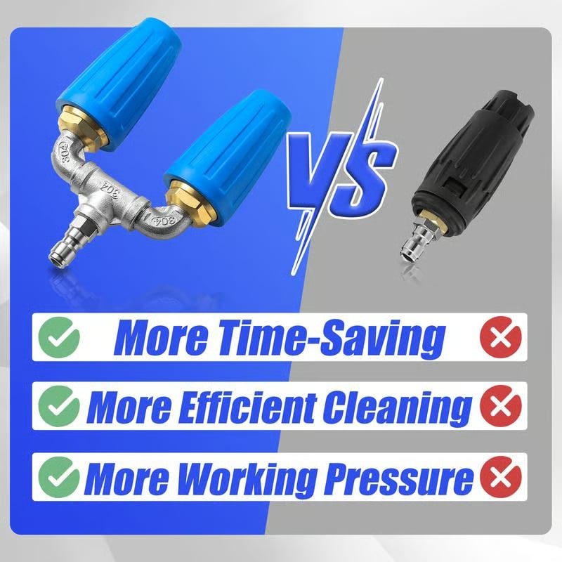 š„Dual Turbo Nozzle Pressure Washer