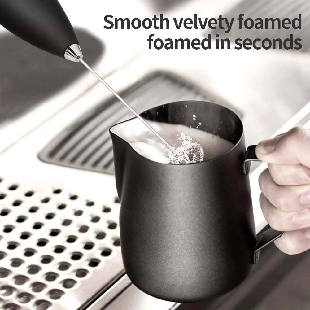 Milk Frother Handheld With Stand(Various collection colors)
