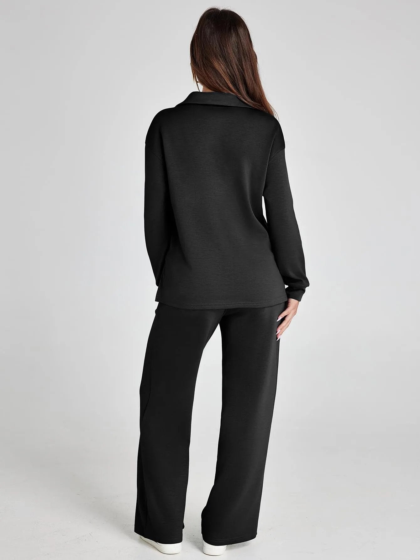 Women's 2 Piece Sets Outfits Casual Long Sleeve Sweatsuits Sets (š„Same as in the video)