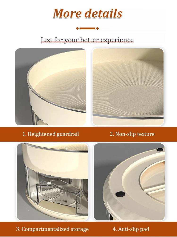 Kitchen 360° Rotating Spice Organizer