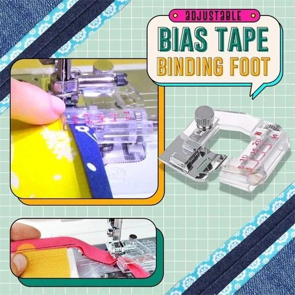 🔥Adjustable Bias Tape Binding Foot