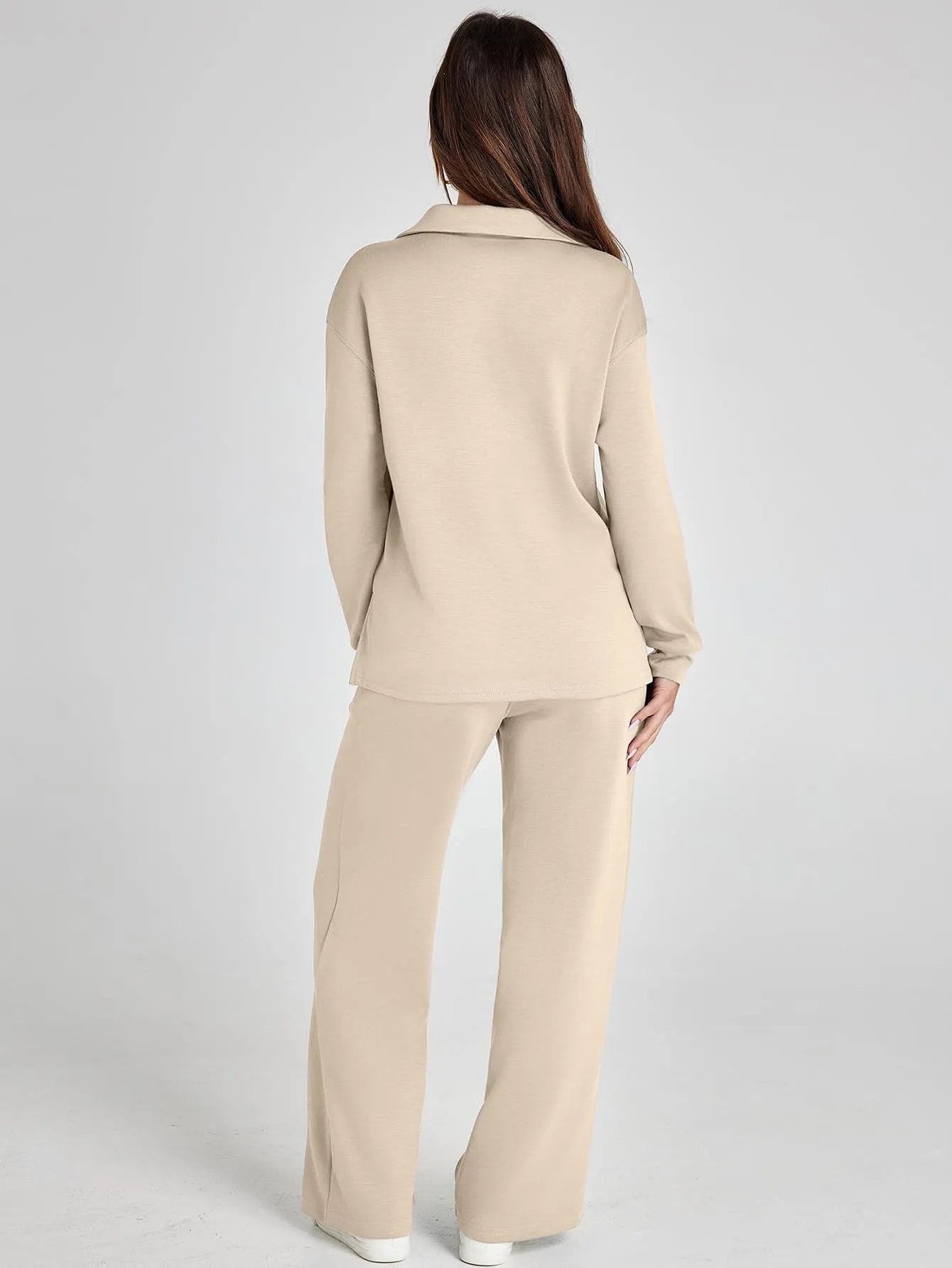 Women's 2 Piece Sets Outfits Casual Long Sleeve Sweatsuits Sets (š„Same as in the video)