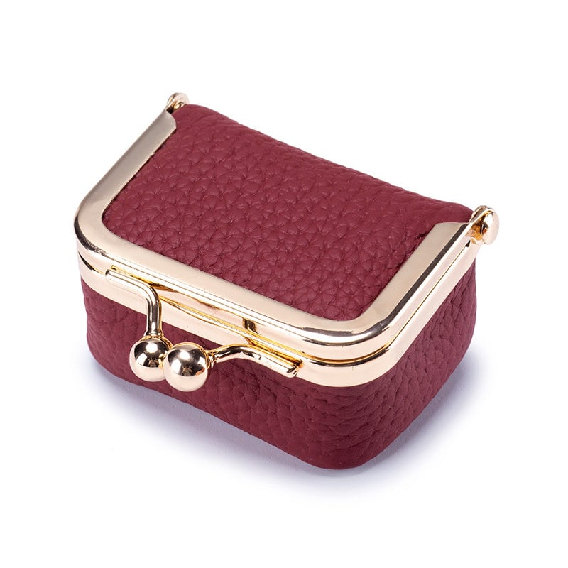 ✨Genuine Leather Mini Jewelry Box