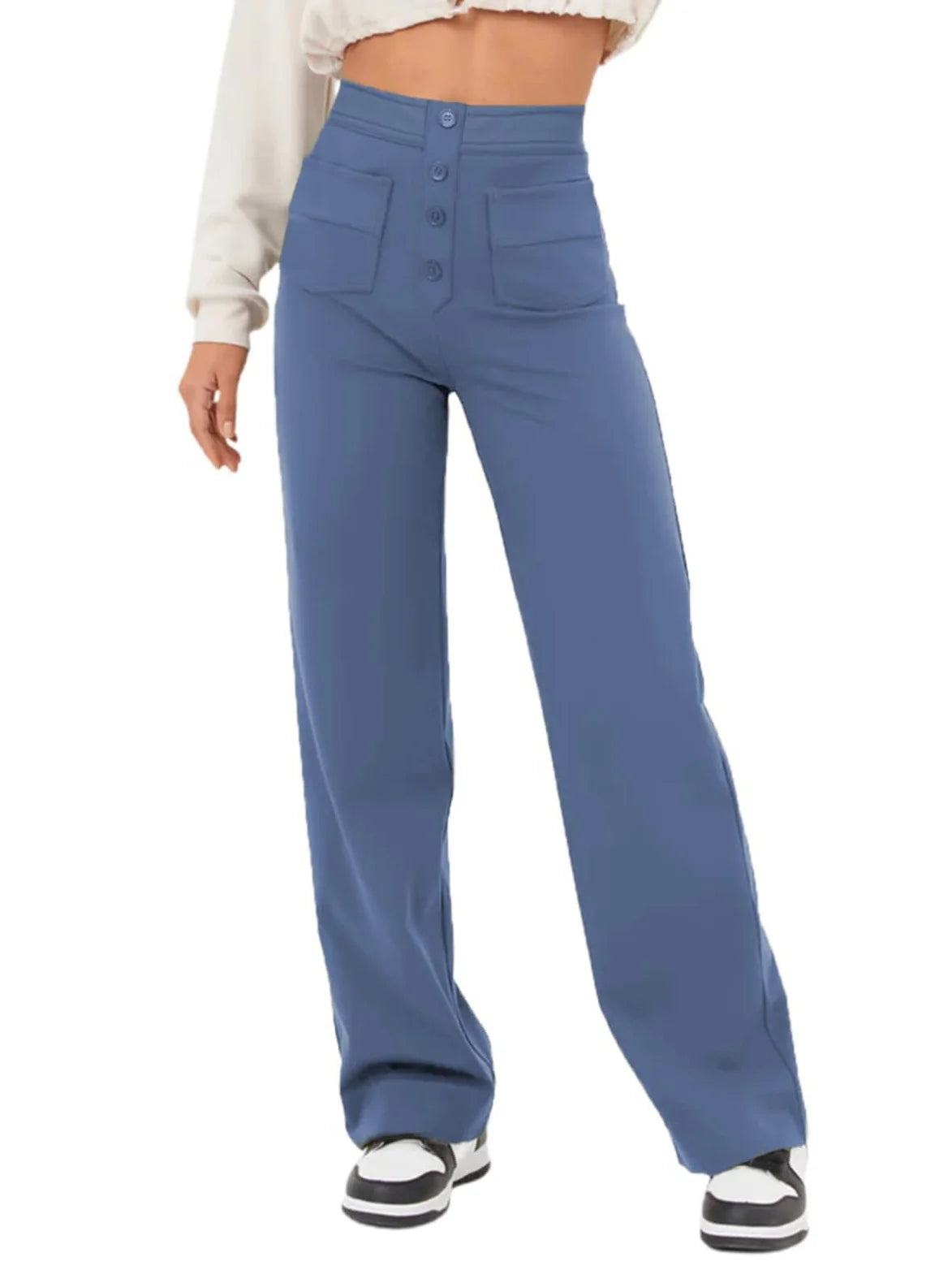 š„BIG SALEš„- Multi Pocket High Elastic Pants