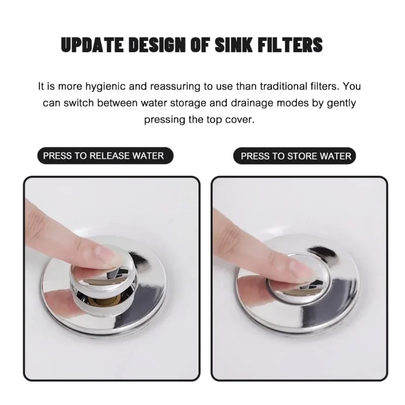 inostorTM-Isolate odor and prevent cockroaches-Stainless Steel Floor Drain Filter
