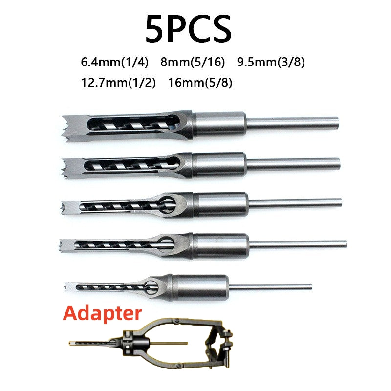 Wyhsports - Efficient Woodworking Essential - Adapter and Square-Headed Wood Chisel Set