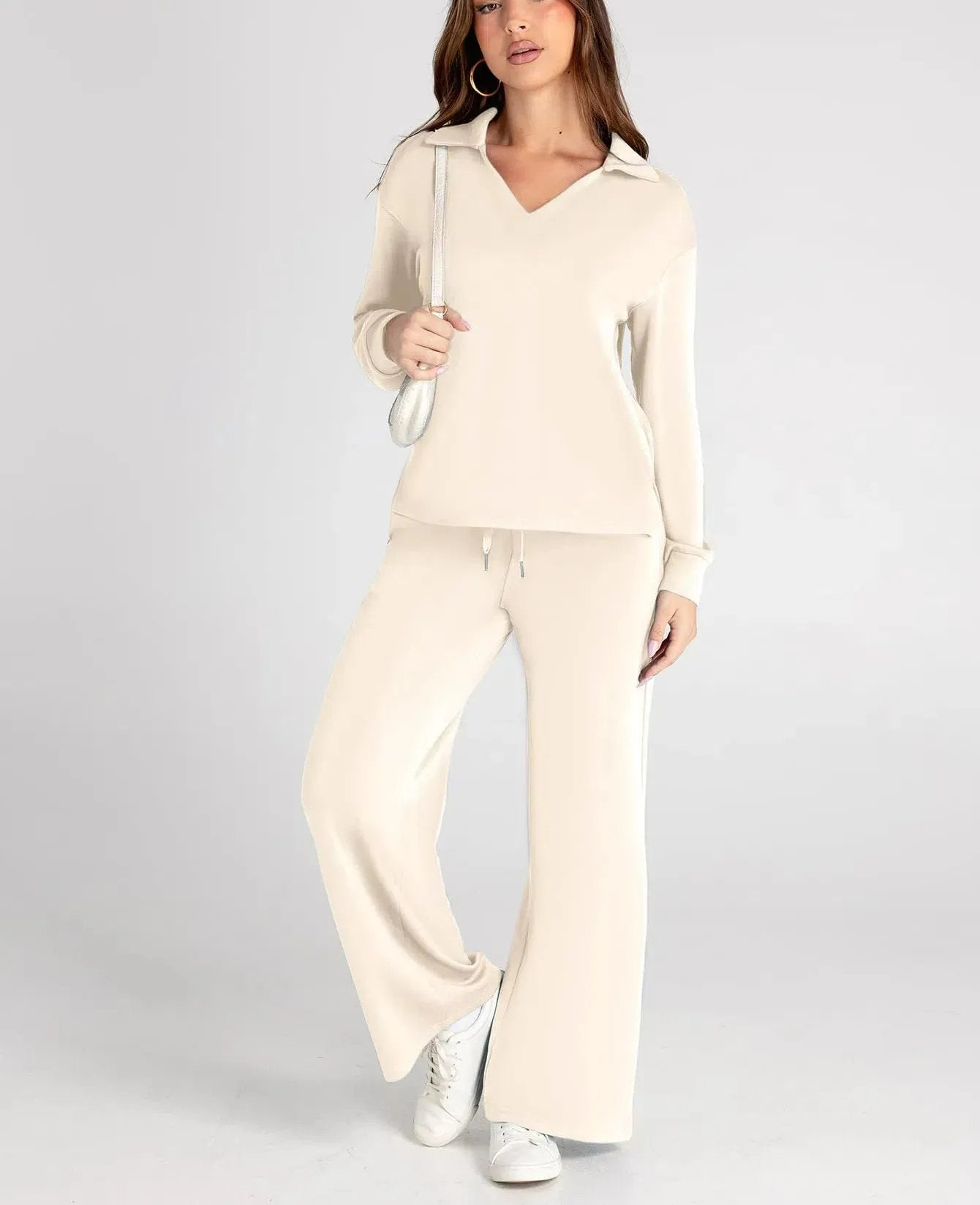 Women's 2 Piece Sets Outfits Casual Long Sleeve Sweatsuits Sets (š„Same as in the video)