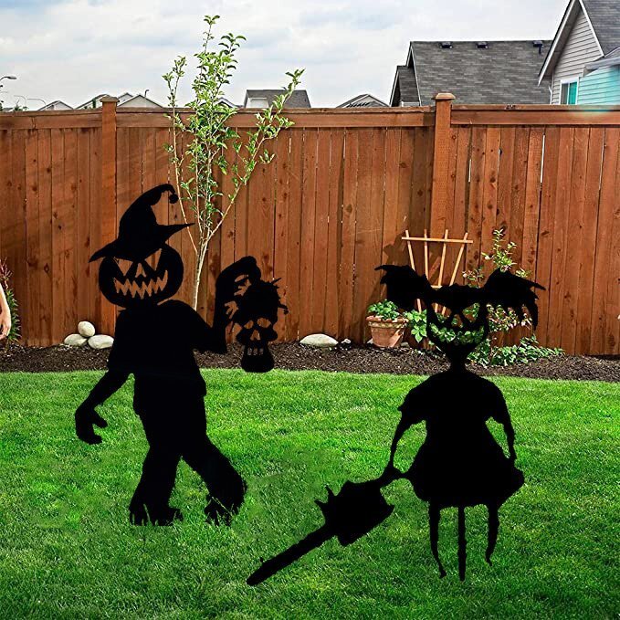 commsmarket-👻Cute and Unique Ghost Zombies - Halloween Yard Decor Metal Art👻