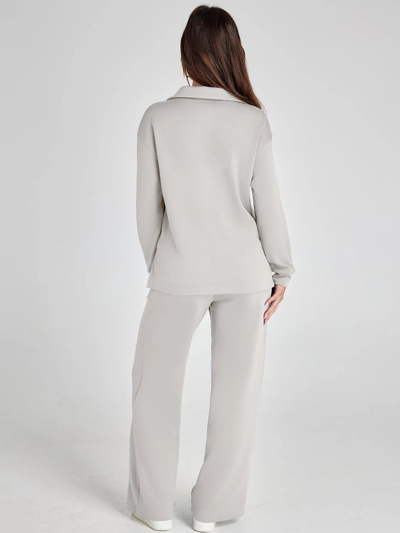 Women's 2 Piece Sets Outfits Casual Long Sleeve Sweatsuits Sets (š„Same as in the video)