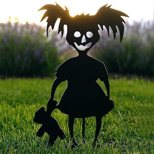 commsmarket-👻Cute and Unique Ghost Zombies - Halloween Yard Decor Metal Art👻