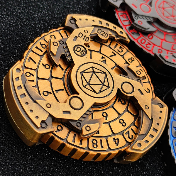 š„š„LAST Sale 70% OFF--Dungeons and Dragons Metal Dice Spinnerļ¼BUY 2 FREE SHIPPING)