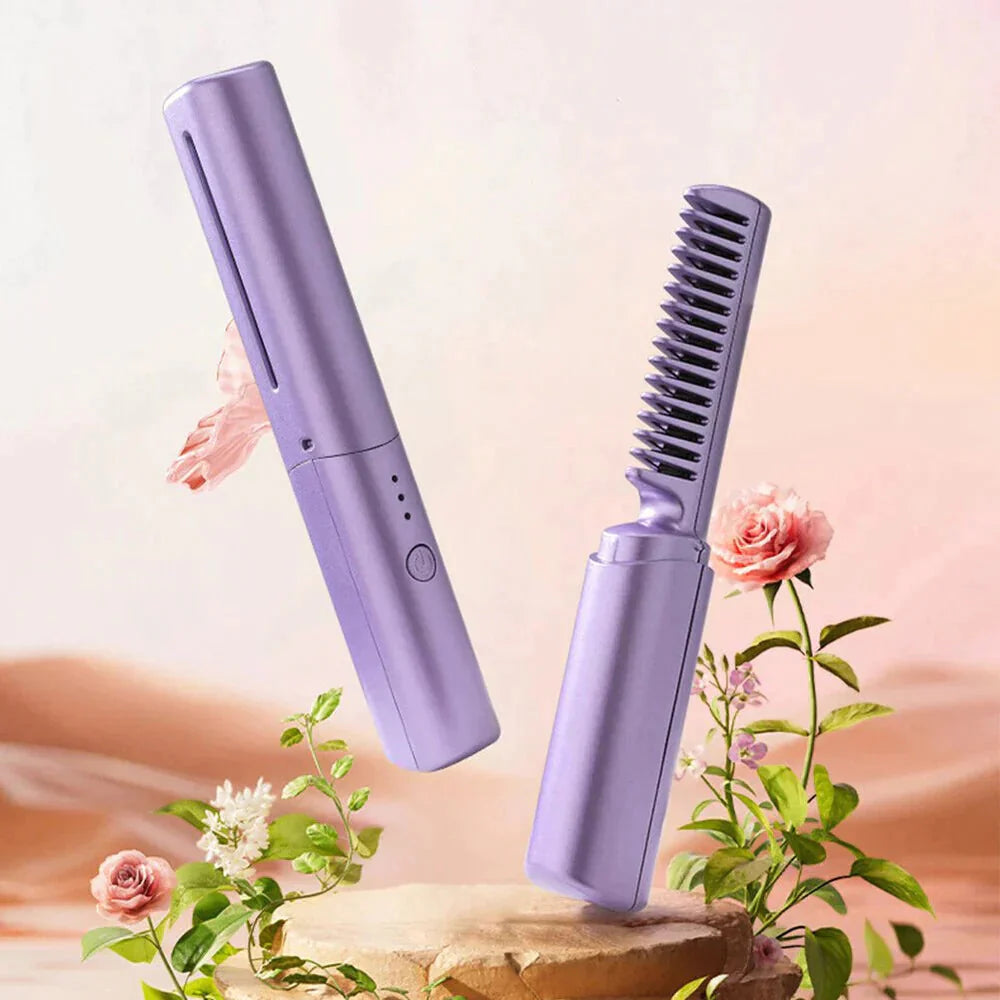 ✨Best Seller💁♀️USB Hair Straightener