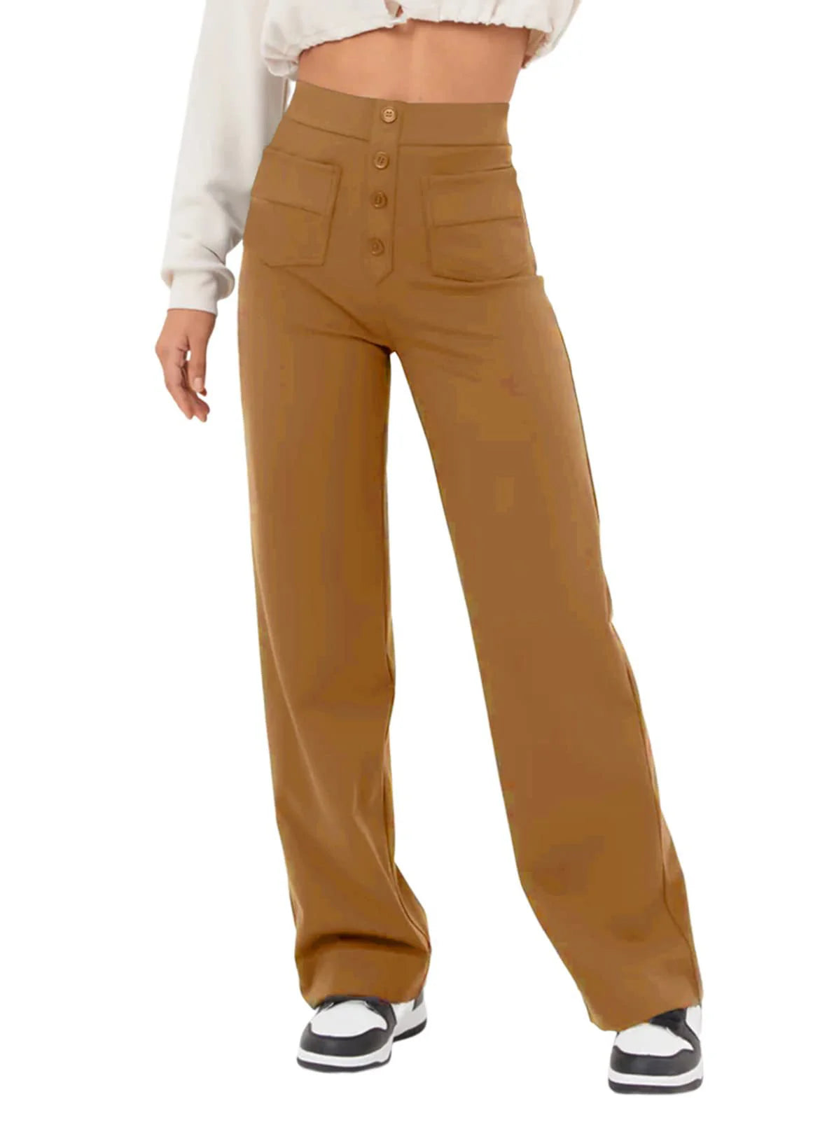 š„BIG SALEš„- Multi Pocket High Elastic Pants