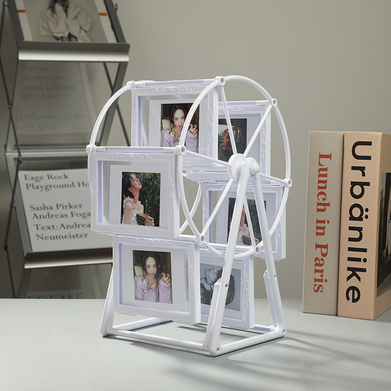 🎡 Retro Vintage Rotating Ferris Wheel Picture Frame