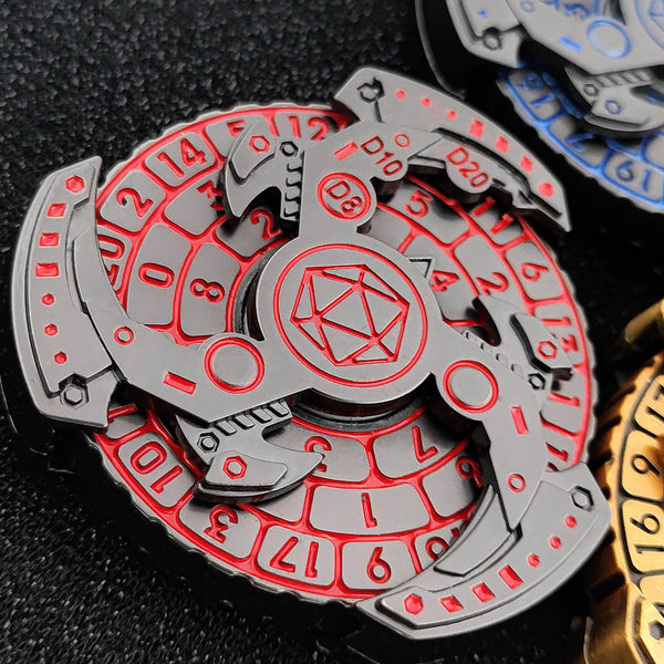 š„š„LAST Sale 70% OFF--Dungeons and Dragons Metal Dice Spinnerļ¼BUY 2 FREE SHIPPING)
