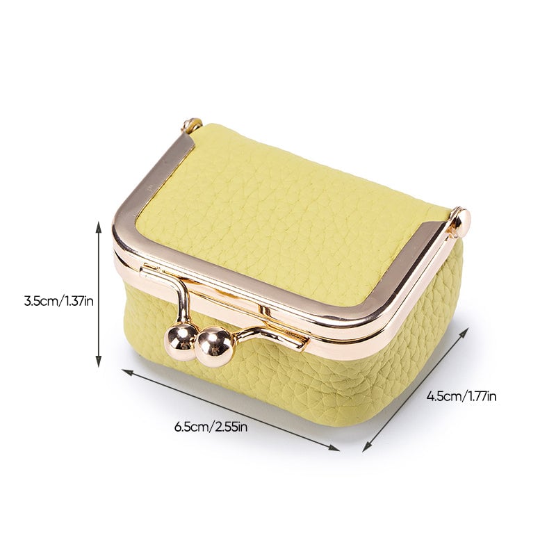 ✨Genuine Leather Mini Jewelry Box