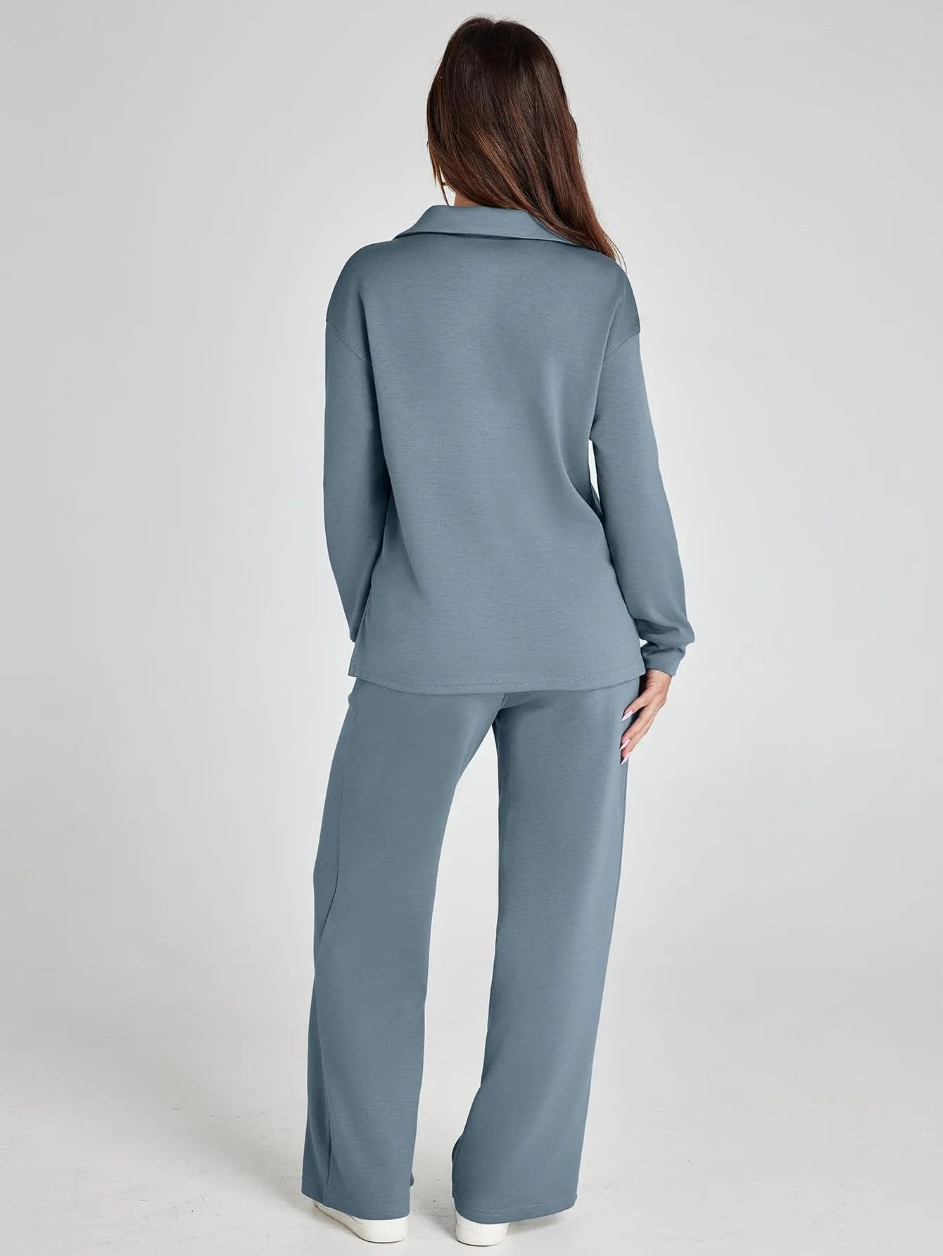 Women's 2 Piece Sets Outfits Casual Long Sleeve Sweatsuits Sets (š„Same as in the video)