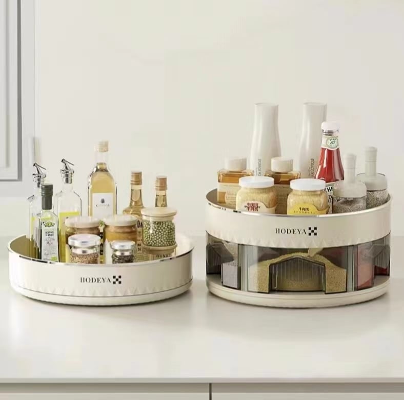 Kitchen 360° Rotating Spice Organizer