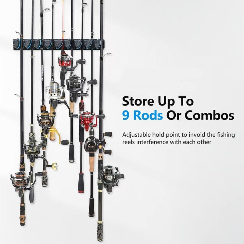✨ONLY 49% OFF🔥Wall Mounted Fishing Rod Rack