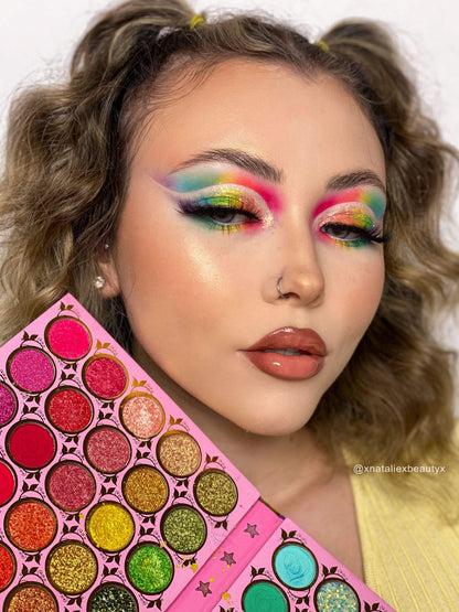 multi color eyeshadow palette