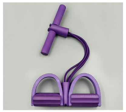 49% OFF🔥32 Fitness Resistance Bands4 Tube Pedal Ankle Puller