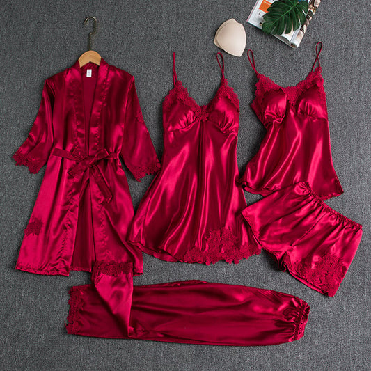 5 PIECES NIGHT DRESS | BUY 2 SETS FREE SHIPPING