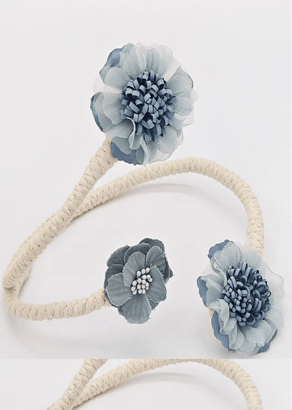 Floral Curtain Ties