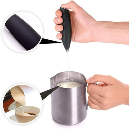 Milk Frother Handheld With Stand(Various collection colors)