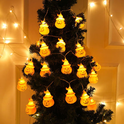 👻👻Halloween led ghost hand light string