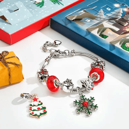 diy christmas advent calendar bracelets set