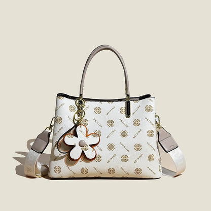 Leather Tote Bag Retro Backpack