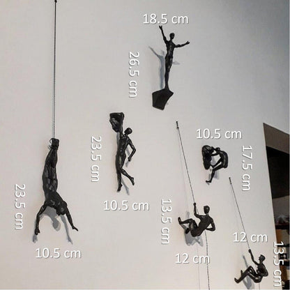 Unique 3D sculpture Art (Copper Black)