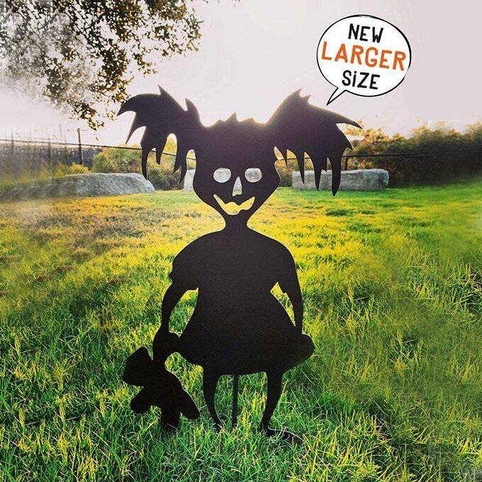 commsmarket-👻Cute and Unique Ghost Zombies - Halloween Yard Decor Metal  Art👻