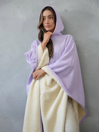 ✨2025 New Arrival💎Loose Hooded Poncho Hoodie