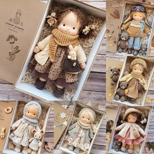 🎁🎁The Best Gift for Kids-Handmade Waldorf Doll👧(Buy 2 Free Shipping!)