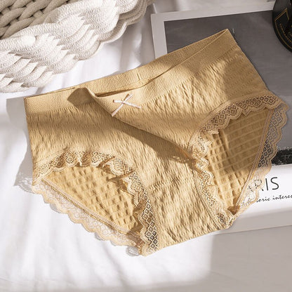👙✨Buy 1 get 2 free (3PCS)💎Graphene Cotton Antibacterial Seamless Sexy Underwear