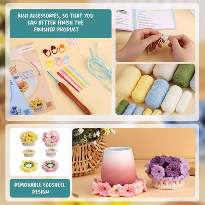 aldorian™-⏰🎁-[DIY Kit]Handmade Diy Lily Of The Valley Coasters-Buy and get a free tutorial book