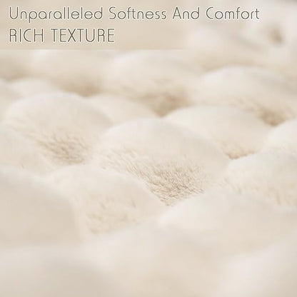 [🔥Final 24-hour Preferential Deal🔥]2024 HOT SALE🎄Popular thickened rabbit plush nap blanket, flannel milk velvet cover blanket