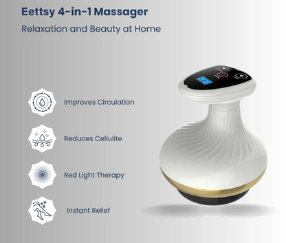 3-in-1 Body Sculpting Massager – Suction, Heat & Red Light Therapy for Cellulite Reduction & Skin Firming