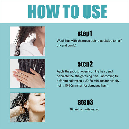 straight hair cream for women
