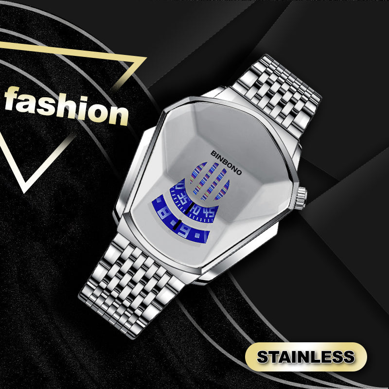 2025 Valentine's Day Gift  🎁 Diamond Style Quartz Watch for Men & Women